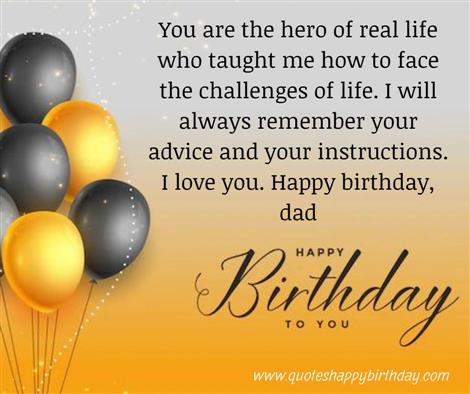 My Hero Best Birthday Wishes For Your Dad From Daughter Best Happy